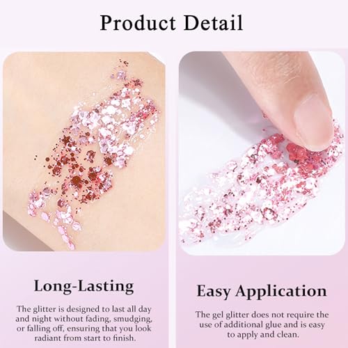Black Face Sticker Shiny Forehead Sticker DIY Face Decoration Face Gems Rhinestone Sticker 2Pieces
