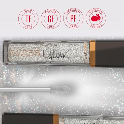 Glow Light-Up Lip Gloss with LED Applicator & Mirror - Hydrating & Shimmer Shine