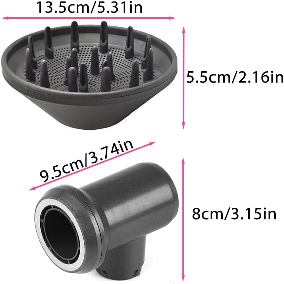 Dyson Airwrap Diffuser & Adaptor Set - Transform Your Styler into a Hair Dryer