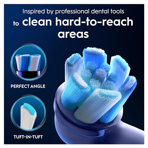 Oral-B Ultimate Clean Replacement Brush Heads Pack of 8 for Oral B iO Electric Toothbrushes - White Variation