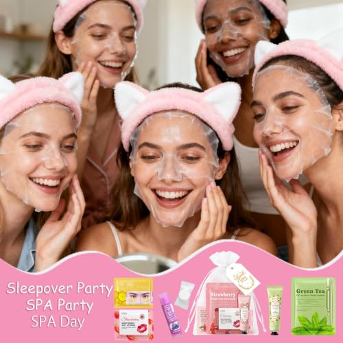 Spa Party Gift Set - 96 Pcs Self-Care Favors for Women, Bridal & Baby Showers