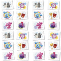 Blue's Clues Paper Tattoos (Pack of 24) | Assorted Temporary Tattoos Designs | Perfect for Kids' Birthdays & Celebrations