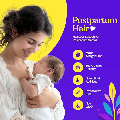 Postpartum Hair Loss Vitamins for Regrowth & Thickness – Nursing Safe