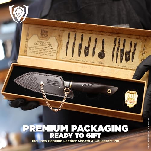Dalstrong 4-Inch Paring Knife - Lord of the Rings™ Hobbits Edition, Precision German Steel