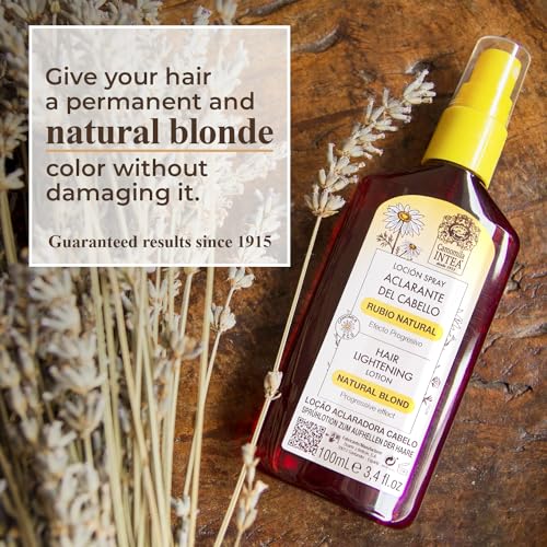 Intea Chamomile Blonde Hair Lightener Spray 3.4oz - Gentle Natural Highlights, No Ammonia or Parabens, Pack of 1