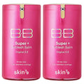 SKIN79 Super Plus Beblesh Balm Pink BB Cream 40g, 2 Pack, US Version K Beauty Flawless Radiant Base Foundation Makeup Blemish Cover Tinted Moisturizer Pink 21 color
