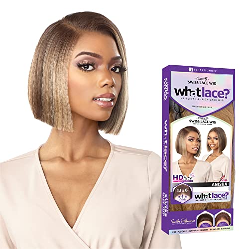 Sensationnel Lace Front Wigs Anisha Balayage Chocolate 13x6 HD Pre-Plucked Synthetic Wig