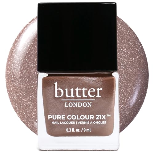butter LONDON PC21X Nail Lacquer Polish - Fast-Drying, Long Lasting Color with Gel-Like Finish & Chip-Resistant Nail Lacquer Helps Protects & Strengthens Nails - Vegan & Cruelty-Free
