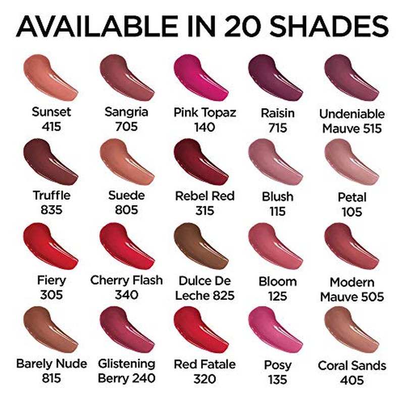 L¡¯Oreal Paris Makeup Infallible 8 Hour Hydrating Lip Gloss, Dulce De Leche, 0.21 Fl Oz (Pack of 2)