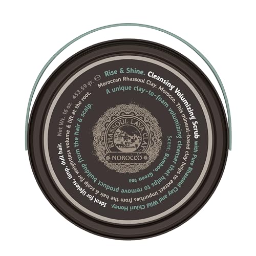 Tweak¡¯d by Nature - Rise & Shine Cleansing Volumizing Hair Scrub for Scalp Treatment, Exfoliating Scrub for Fine Hair, Nourishing Scalp Care for Instant Shine, Sulfate Free, Paraben Free (16 ounces)