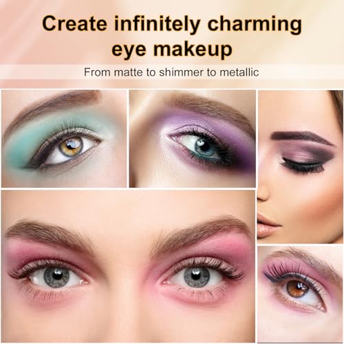 Profusion Cosmetics Seacret Lair 21 Shades EyeShadow Palette - Highly Pigmented Shades with Multi-Finish Textures, Long-Wearing & Blendable, Versatile Makeup Palette for Wedding, Party & Casual Looks