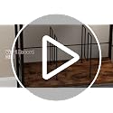 6-Tier Media Storage Rack for Vinyl Records, CDs, DVDs & Books