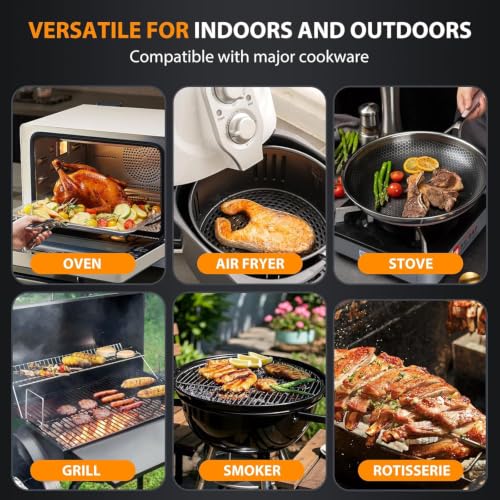 Wireless Meat Thermometer with 2 Probes - Bluetooth App Control, NIST Certified Accuracy