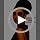 TANJET 6in Natural Black Afro Puff Ponytail for Black Women - Human Hair Drawstring Clip-in