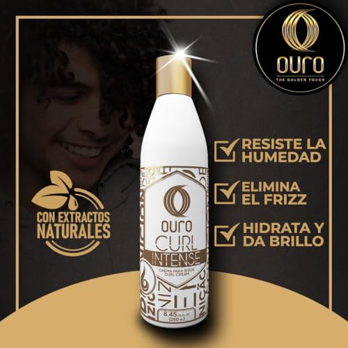 OURO Curl Definition Cream for Well-Defined, Hydrated Curls & Waves