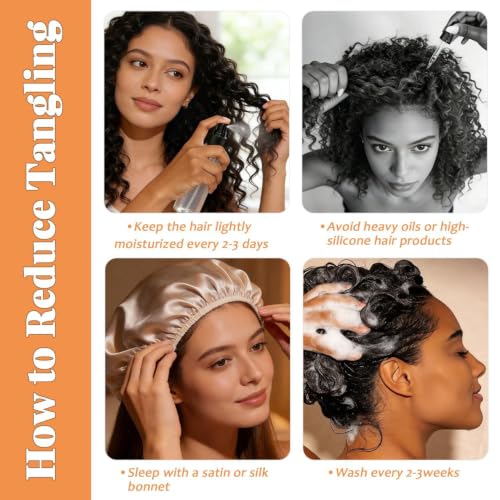 Deep Wave Crochet Hair for Black Women - 1B / 14 Inch - 150 Roots