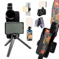 Photography Tattoo Light with Polarized Anti-Glare LED, 120 LEDs & CPL Filter for Tattoo Artists