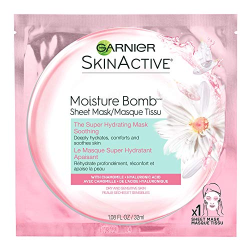 Garnier SkinActive Moisture Bomb Hydrating Face Mask 1.08 Fl Oz