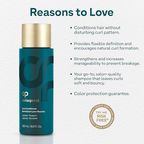 Colorproof Curl Conditioner 8.5 Fl Oz - Hydrating Curly Hair Care