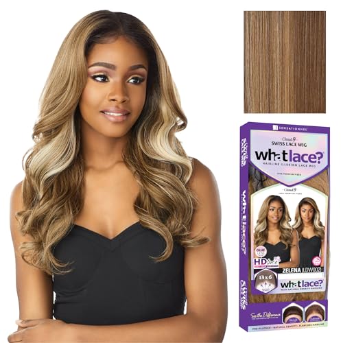 Synthetic Lace Front Wig - Flamboyage Blonde 13x6 HD Lace Frontal, Pre-Plucked