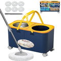 Compact Rinse Mop Gen 1, Clean & Dirty Water Separation, Blue/Yellow