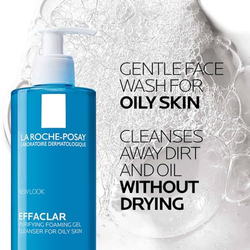 La Roche-Posay Effaclar Foaming Gel Cleanser for Oily Skin 13.52 Fl Oz