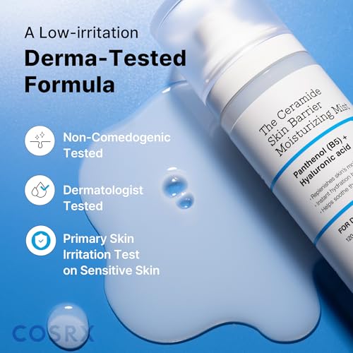 Hydrating Face Mist with Ceramides for Skin Barrier Support – 4.06 fl oz