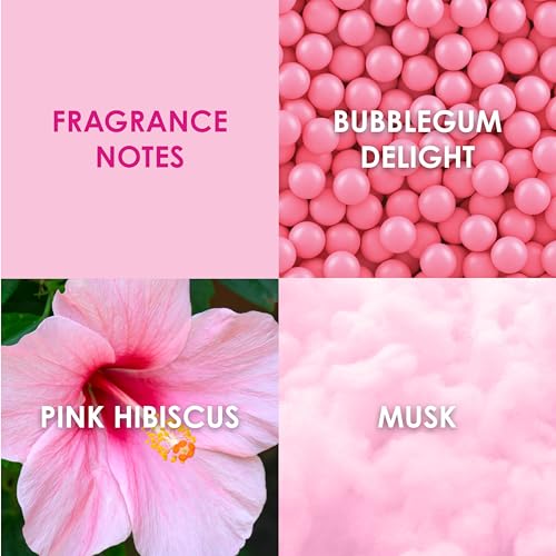 Britney Spears Candied Fantasy Eau De Toilette Spray for Women 1 Fl Oz - Playful Floral Fragrance with Pink Ombre Bottle