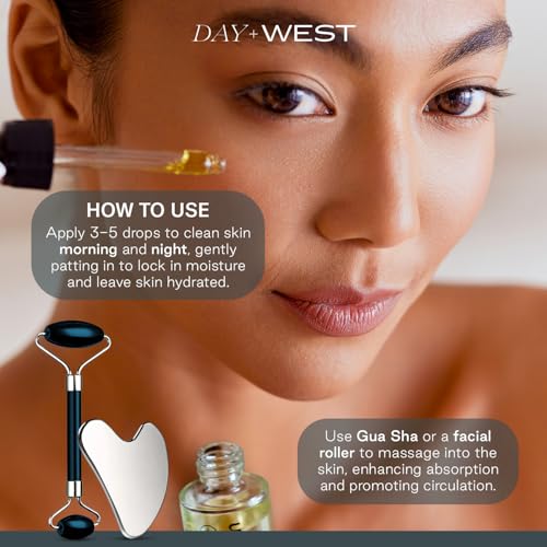 Hydrating Face Oil with Squalane & Bakuchiol for Dry Sensitive Skin - 30mL
