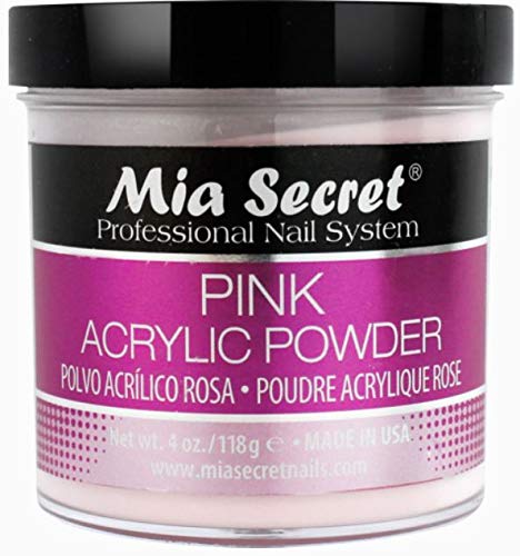 Mia Secret Liquid Monomer & Pink Acrylic Powder Set for Nail Art