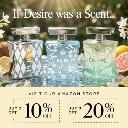 Unisex Eau de Parfum - Eternal Horizon, 3.4 oz, Clean Ingredients, Long-Lasting Fragrance
