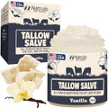 Beef Tallow Salve ? All Natural Grass Fed Beef Tallow & Honey All Purpose Balm ? Moisturizing Body Salve Great for Eczema, Cracked, Dry, Itchy, Irritated Skin ? Skin Repair Skincare Made in USA
