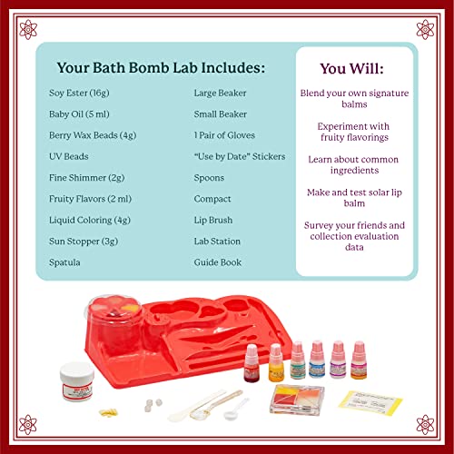 DIY Lip Balm Kit for Kids & Teens - Science & Cosmetic Chemistry Education