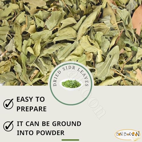 Seder Sidr Leaves for Skin & Hair Care - Natural Herbal Mask & Shampoo (750g)