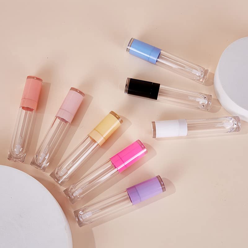 COSIDEA Rose Pink 8ml Lip Gloss Tubes 26 pcs DIY Cosmetic Packaging