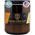 Manuka Honey Beef Tallow for Skin ~2 INGREDIENTS~ 100% Grass-Fed Tallow and Honey Balm - Whipped & UNSCENTED Tallow Face Moisturizer - Hydrating Tallow Balm for Men, Women, Kids & Babies (9oz)
