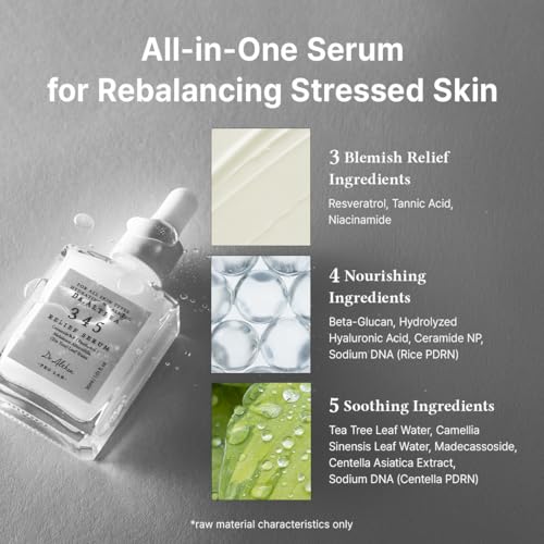 Dr.Althea 345 Relief Serum - Korean Vegan Skin Care, 1.01 Fl Oz (Pack of 1)