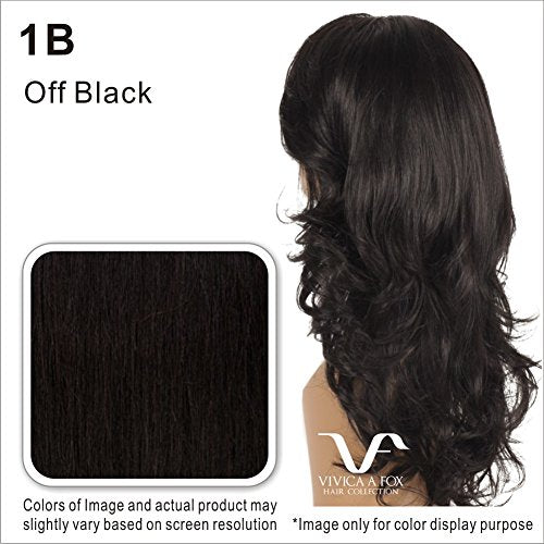 Vivica A. Fox Full Futura Fiber Weave Cap - Color 1B - Adjustable Fit