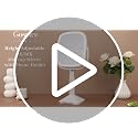 Gospire Lighted Makeup Mirror with 10X Magnification & Adjustable Height