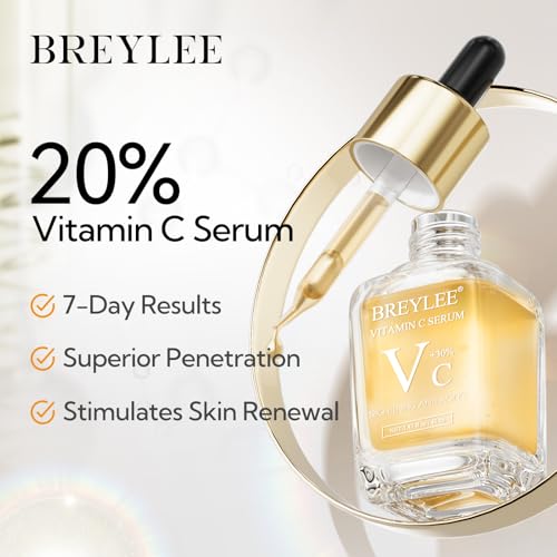 Vitamin C Face & Eye Serum - Brightening, Dark Spot & Wrinkle Reducer, 1.4 oz