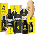 Beard Care Kit Cedar Variation - Beard Shampoo, Oil, Balm, Brush & Razor