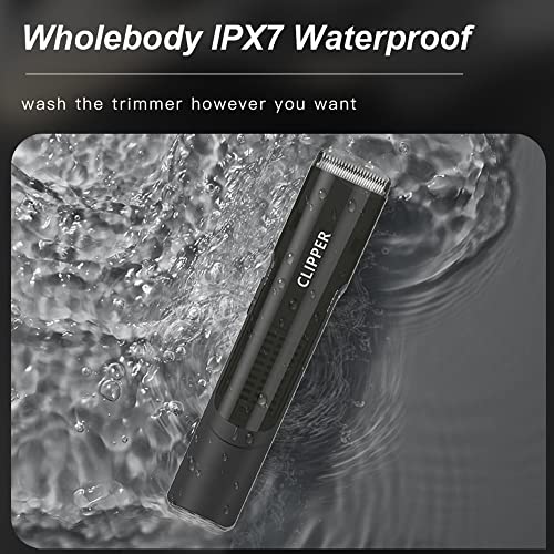 Black Automatic Vacuum Hair Clippers for Men - Professional Haircut Kit