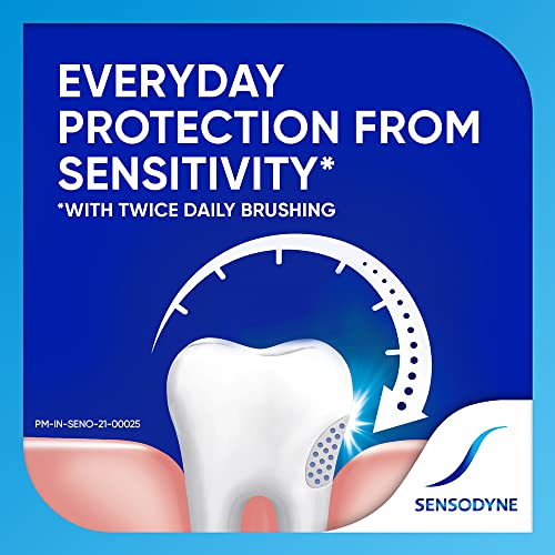 Sensodyne Fresh Gel Toothpaste Pack 3 x 150g - Cool Mint, 5.29 Ounce