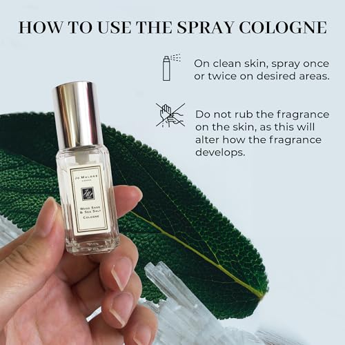 Jo Malone Wood Sage & Sea Salt Cologne Deluxe Sample 0.3 fl oz / 9 ml