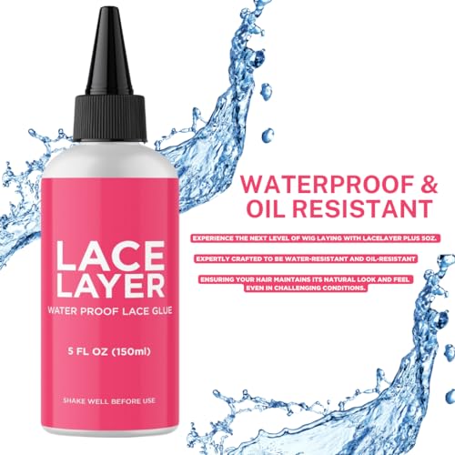 Strong Hold Waterproof Lace Wig Adhesive - Invisible Bonding Glue 5 oz