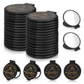 Windspeed 36Pcs Folding Black Compact Mirror Pack 2.4 in Black Mini Pocket Mirror for Purse, Pocket, Small Appreciation Gifts for Women