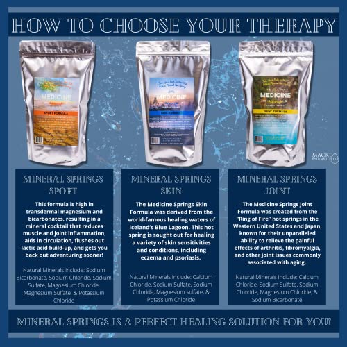 Let's Get Cozy Dead Sea Mineral Bath Soaks for Joint Pain Relief - 2 Pack