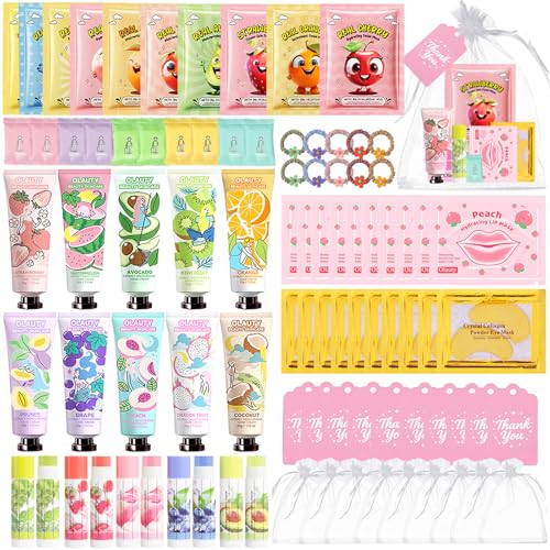 90 Pieces Spa Party Supplies Kit for Girls and Women - Favors, Masks, Lotion & Gift Bags (Variation of THIS listing)