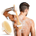 20-Inch Long Handle Back Scrubber Brush with Firm Bristles for Shower