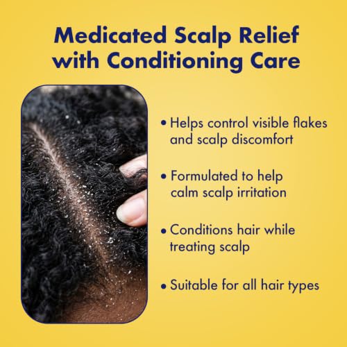 SULFUR8 Medicated Anti-Dandruff Hair & Scalp Conditioner 7.25 oz Pack of 2 - Soothes Itchy Scalp & Moisturizes All Hair Types